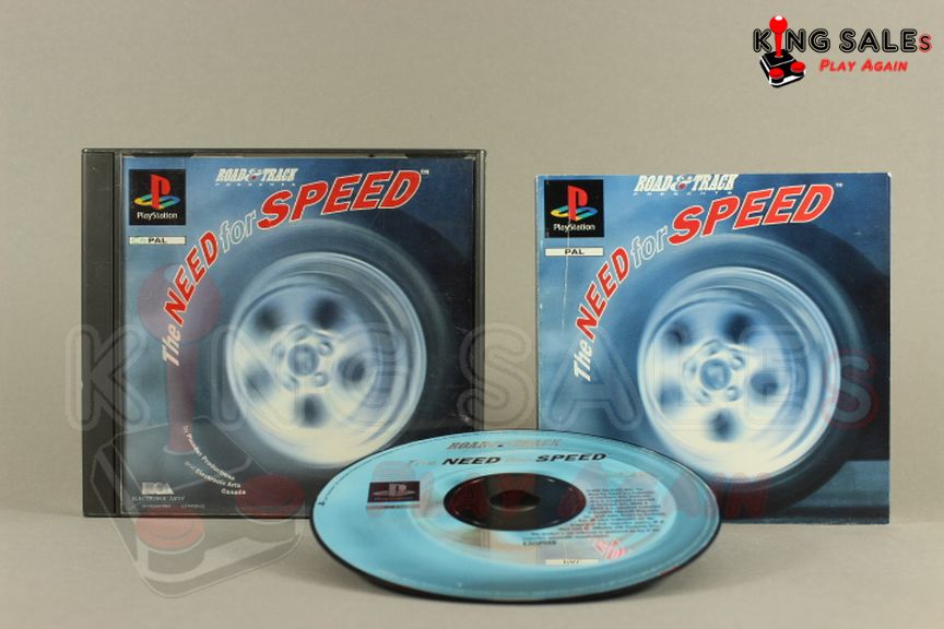 PlayStation Videospiel The Need for Speed Hülle mit Anleitung und Disc