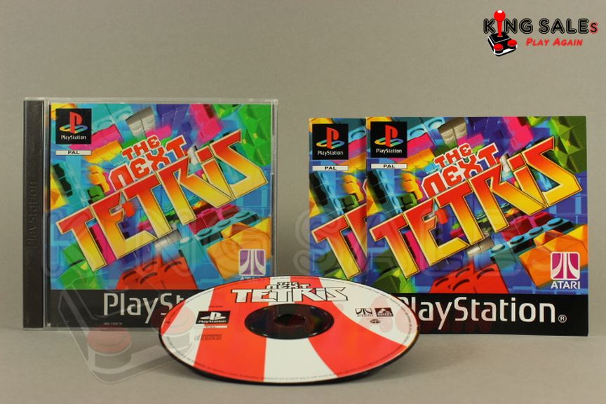 PlayStation Videospiel The Next Tetris Hülle mit Anleitung und Disc