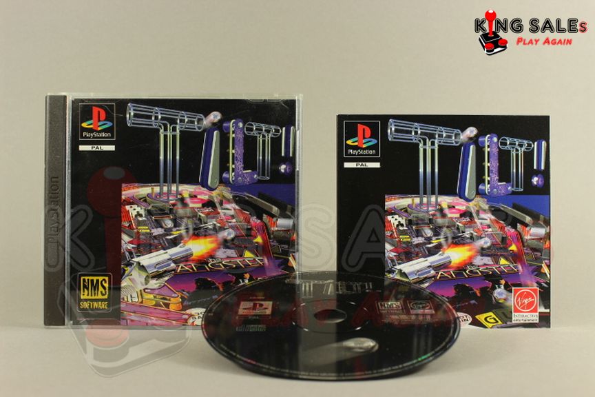 PlayStation Videospiel Tilt Hülle mit Anleitung und Disc