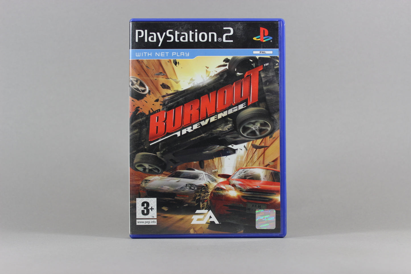 PlayStation 2 Videospiel Burnout Revenge Hülle von vorne