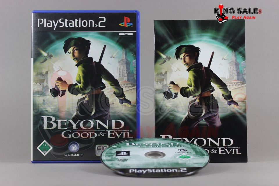PlayStation 2 Videospiel Beyond Good & Evil Hülle mit Anleitung und Disc