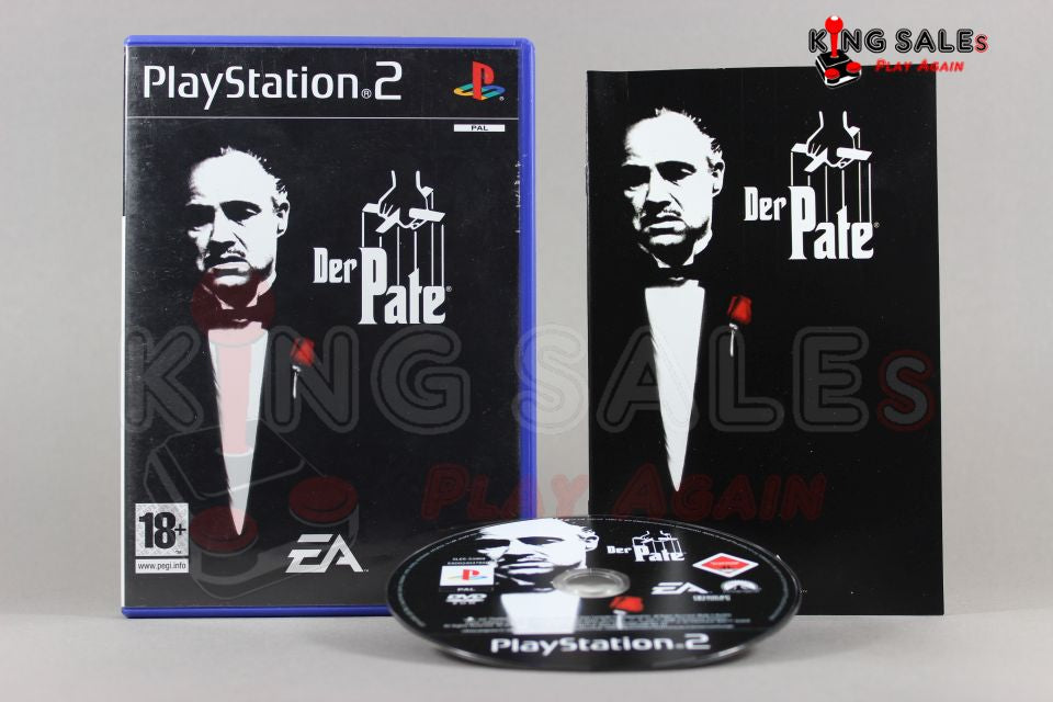 PlayStation 2 Videospiel Der Pate Hülle mit Anleitung und Disc