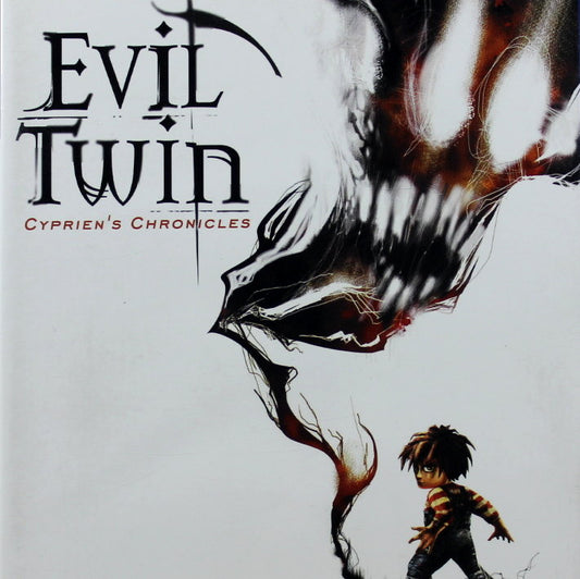 PlayStation 2 Videospiel Evil Twin Hülle mit Anleitung und Disc