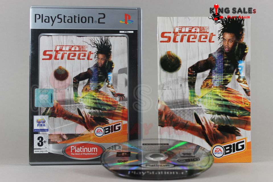 PlayStation 2 Videospiel Fifa Street Hülle mit Anleitung und Disc