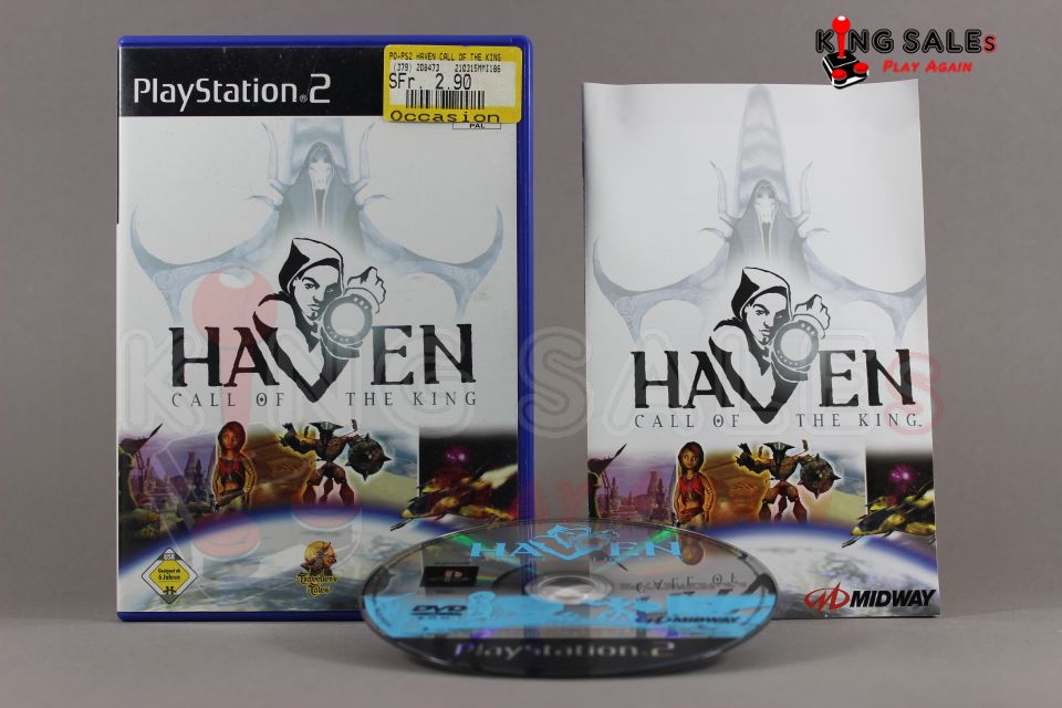 PlayStation 2 Videospiel Heaven Call the King Hülle mit Anleitung und Disc