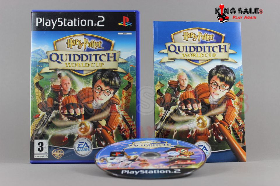 PlayStation 2 Videospiel Harry Potter Quidditch World Cup Hülle mit Anleitung und Disc
