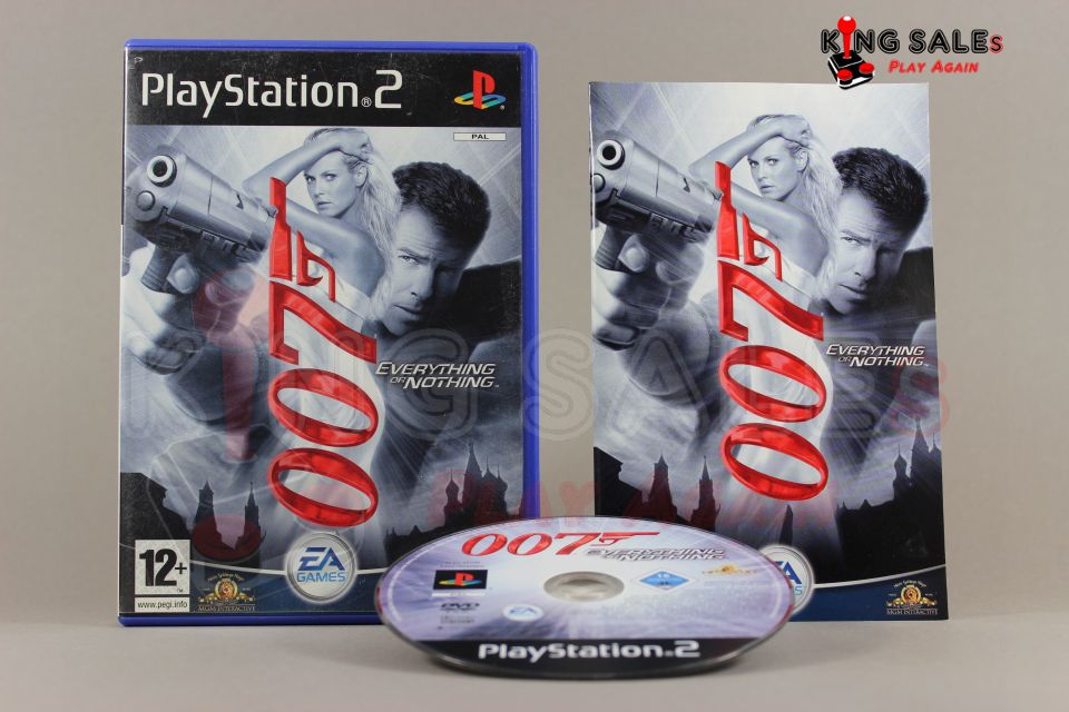 PlayStation 2 Videospiel Everything is Nothing Hülle mit Anleitung und Disc