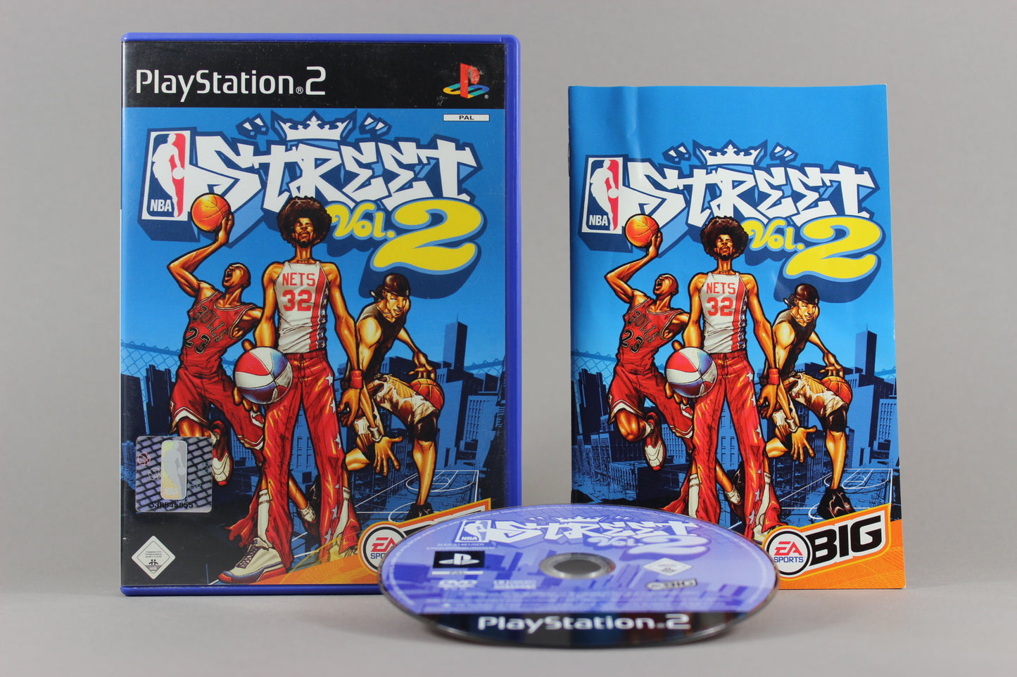 PlayStation 2 Videospiel NBA Street Volume 2 Hülle mit Anleitung und Disc