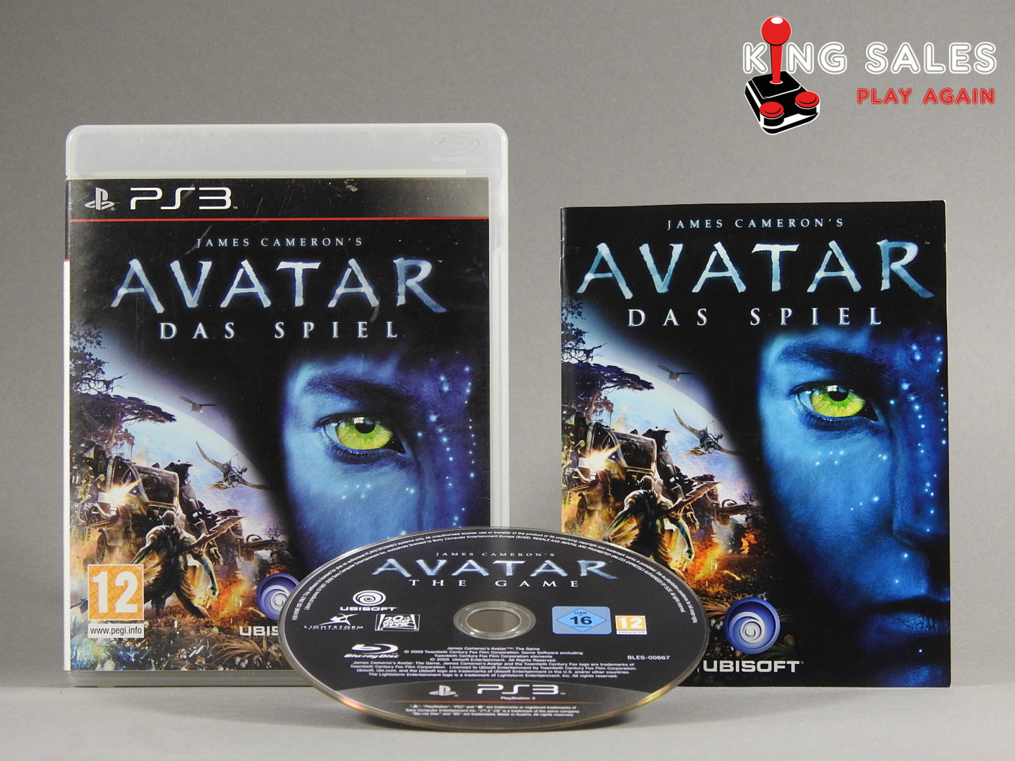 PlayStation 3 Videospiel James Cameron's Avatar Das Spiel Hülle mit Anleitung und Disc