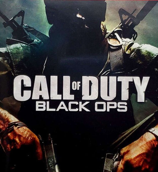 PlayStation 3 Videospiel Call of Duty Black Ops Hülle mit Anleitung und Disc
