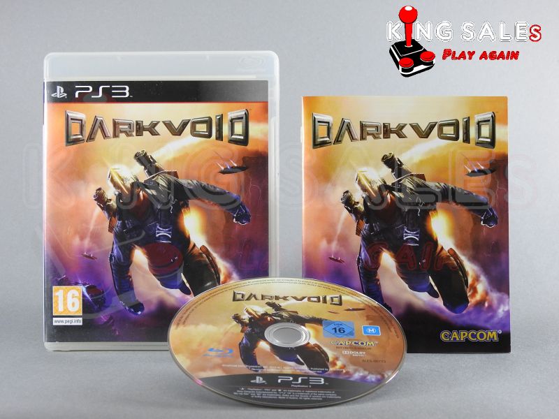 PlayStation Videospiel Dark Void Hülle mit Anleitung und Disc