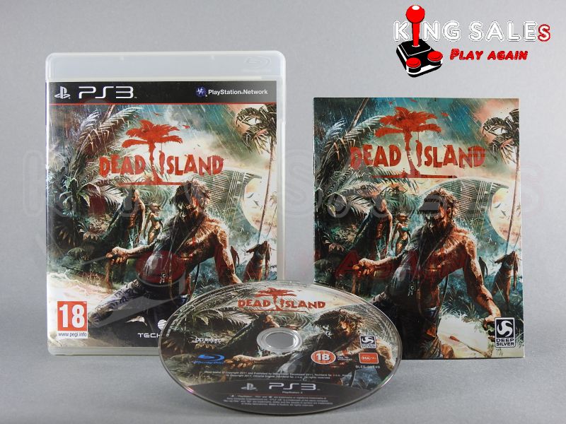 PlayStation Videospiel Dead Island Hülle mit Anleitung und Disc