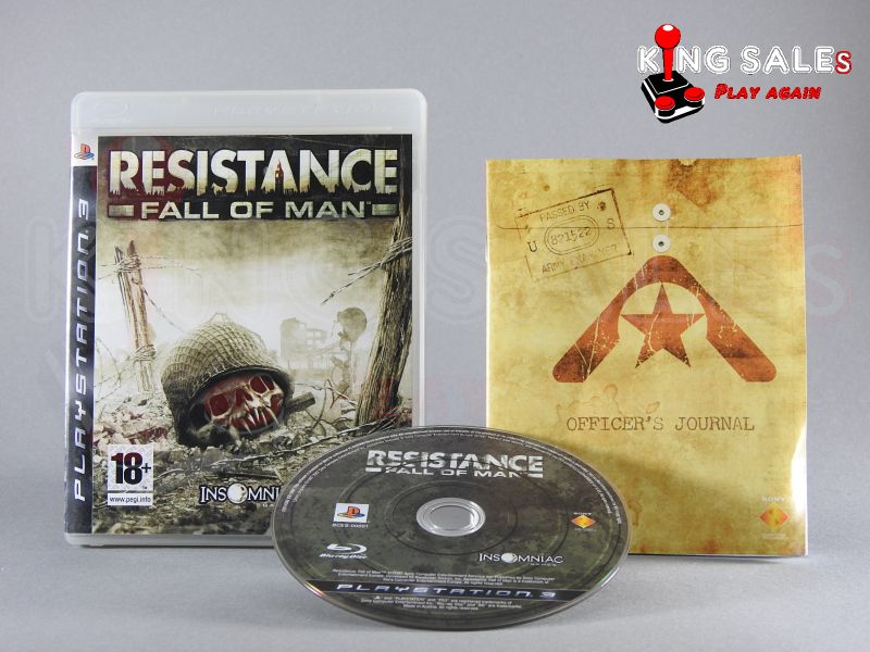 PlayStation 3 Videospiel Resistance Fall of Man Hülle mit Anleitung und Disc