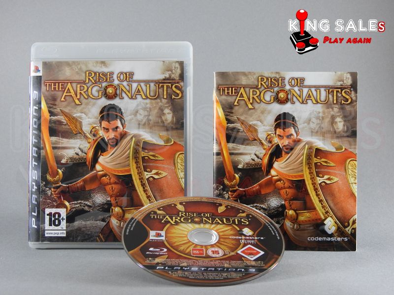 PlayStation 3 Videospiel Rise of the Argonauts Hülle mit Anleitung und Disc