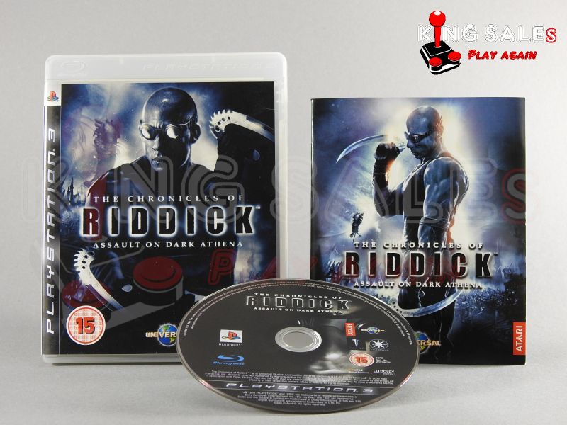 PlayStation 3 Videospiel The Chronikles of Riddick: Assault on Dark Athena
Hülle mit Anleitung und Disc
