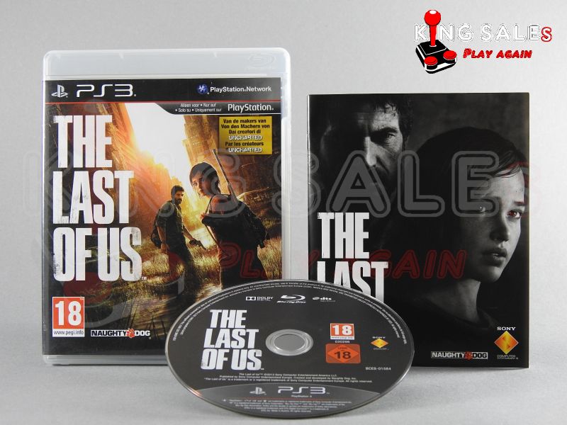 PlayStation 3 Videospiel The Last of Us Hülle mit Anleitung und Disc