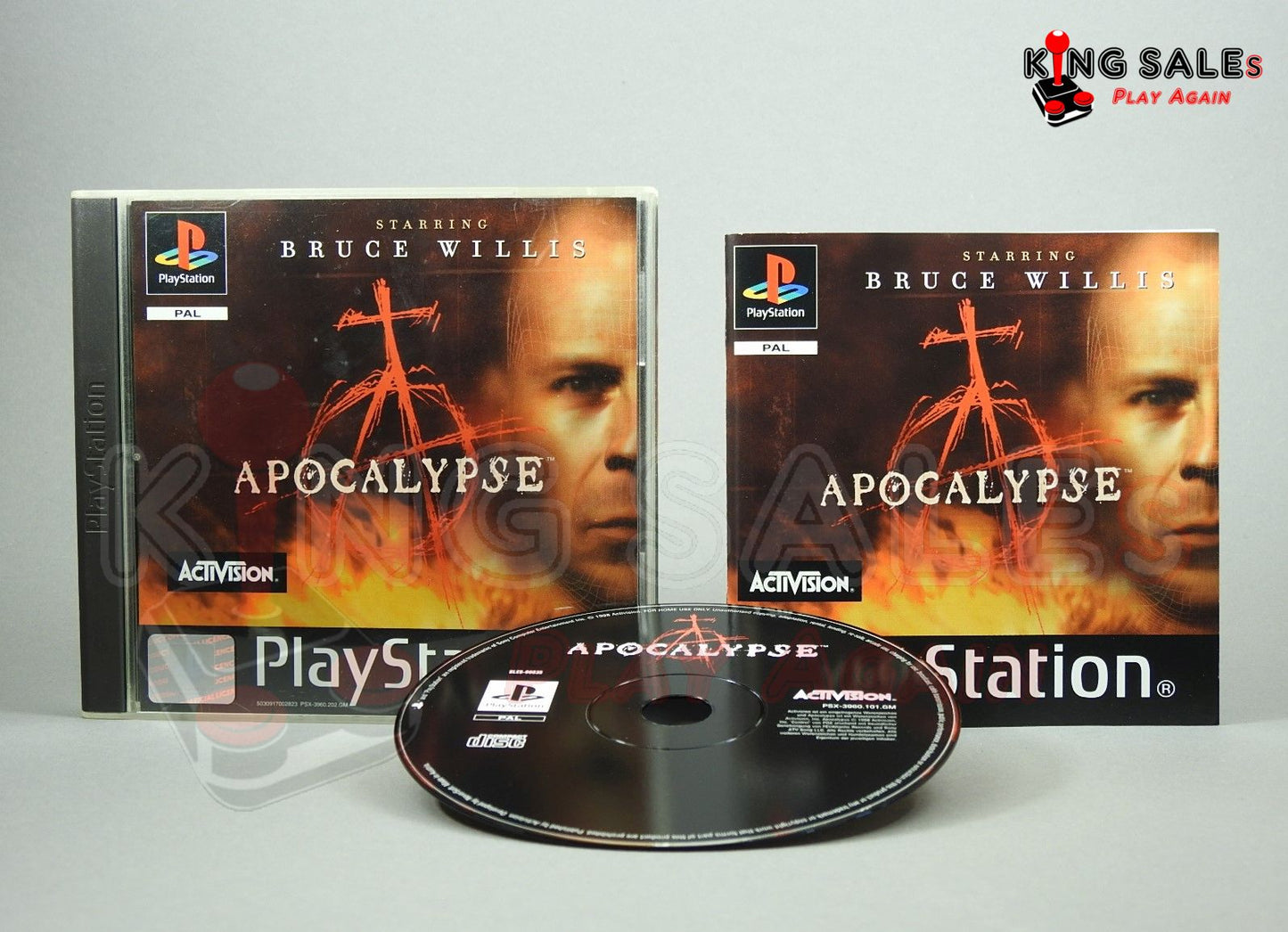 PlayStation Videospiel Apocalypse Hülle mit Anleitung und Disc