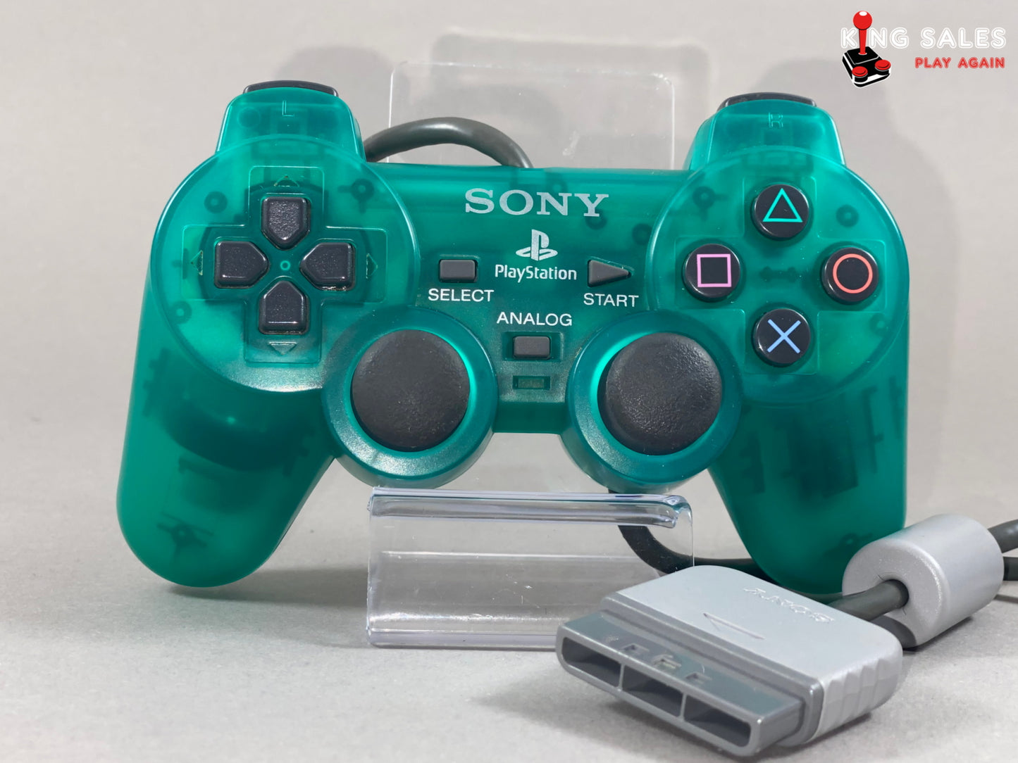 PlayStation Controller Dualshock grün transparent