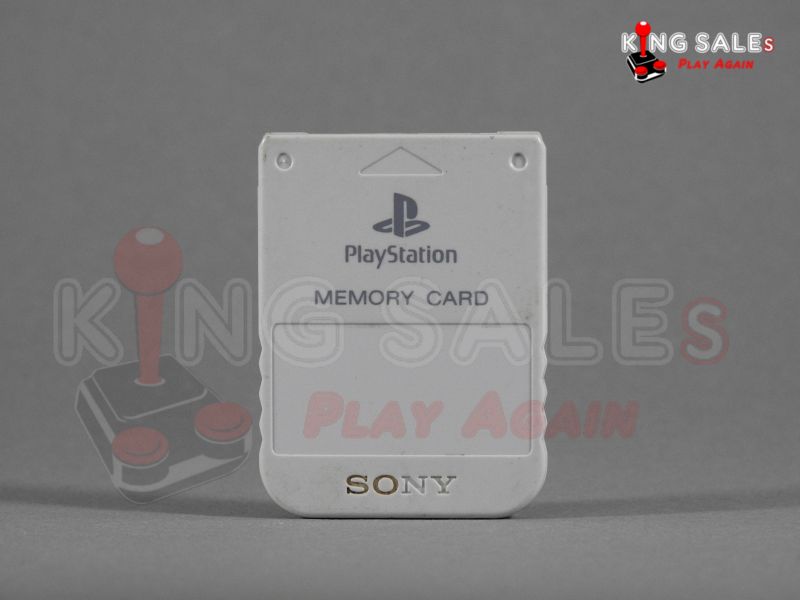 Play Station Memory Card hellgrau
