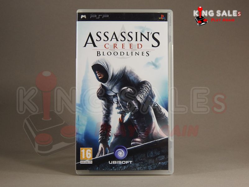 Sony PSP Videospiel Assassins Creed Bloodline Hülle von vorne