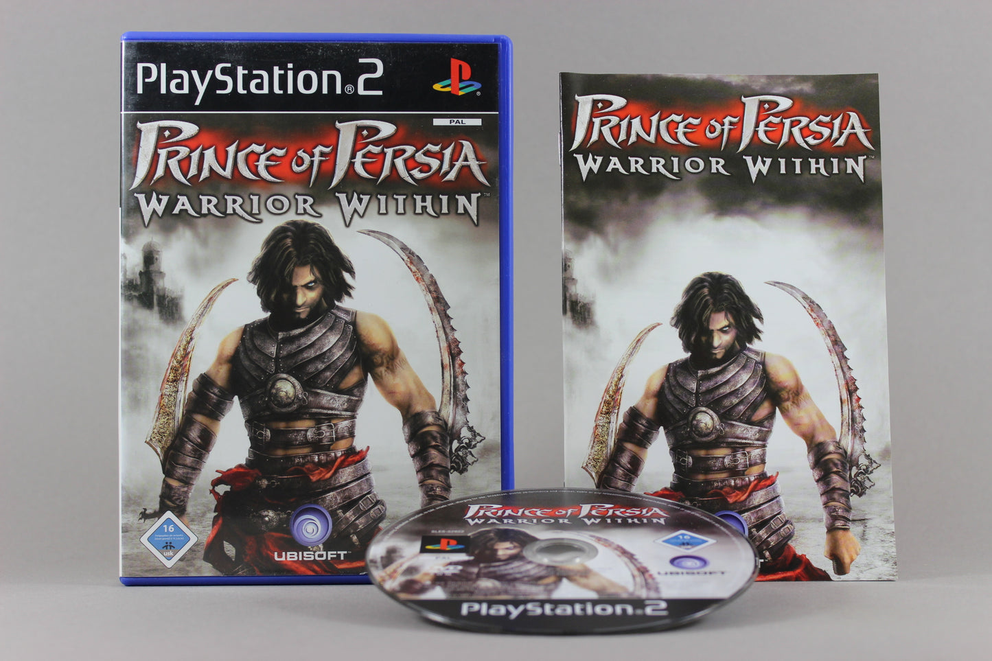 PlayStation 2 Videospiel Prince of Persia Warrior Within Hülle mit Anleitung und Disc