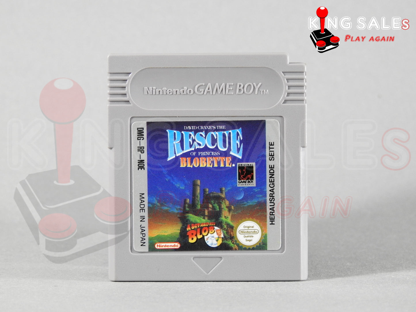 Game Boy Videospiel Rescue of Princess Blobette Modul