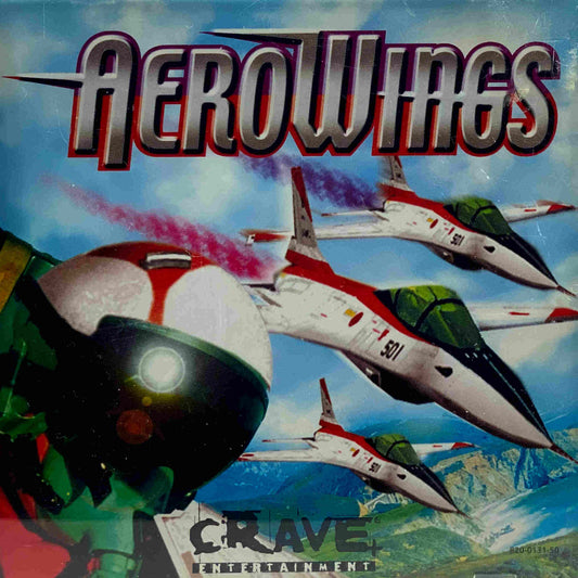 Sega Dreamcast Videospiel Aerowings Hülle mit Anleitung und Disc