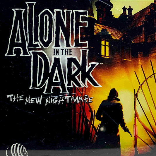 Sega Dreamcast Videospiel Alone in the Dark New Nightmare Hülle mit Anleitung und Disc