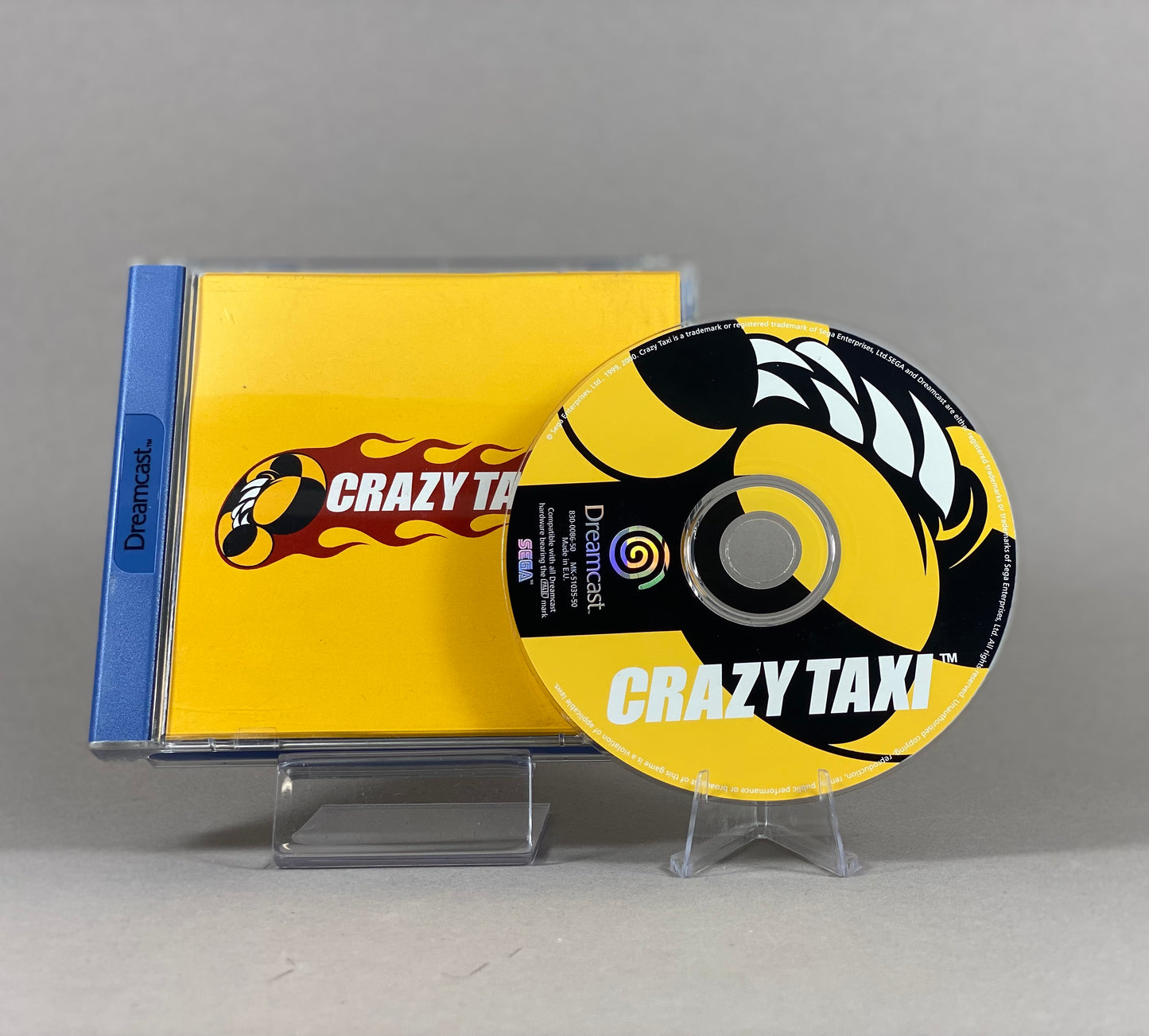 Sega Dreamcast Videospiel Crazy Taxi Hülle und Disc