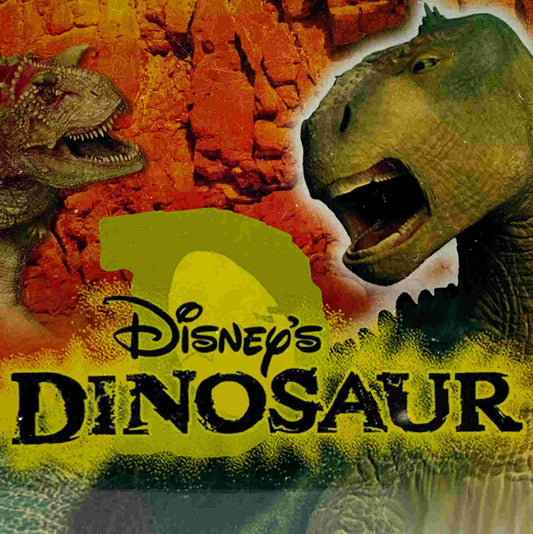 Sega Dreamcast Videospiel Disneys Dinosaur Hülle mit Anleitung und Disc