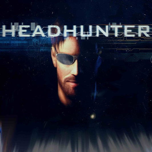 Sega Dreamcast Videospiel Headhunter Hülle mit Anleitung und Disc