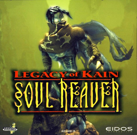 Sega Dreamcast Videospiel Legacy of Kain Soul Reaver Hülle mit Anleitung und Disc