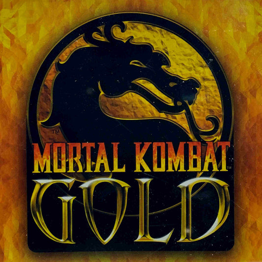 Sega Dreamcast Videospiel Mortal Kombat Gold Hülle mit Anleitung und Disc