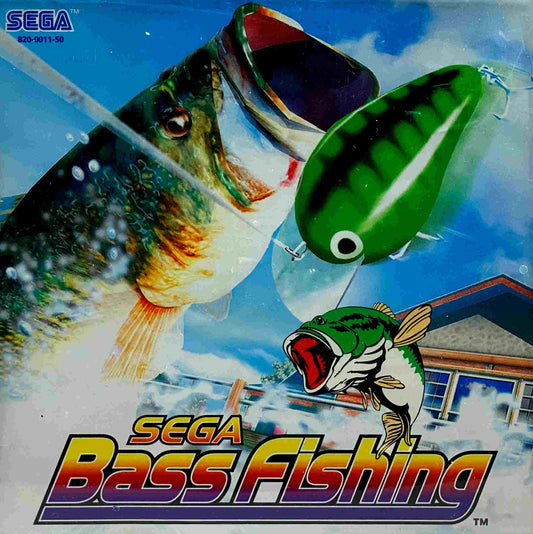 Sega Dreamcast Videospiel Sega Bass Fishing Hülle mit Anleitung und Disc
