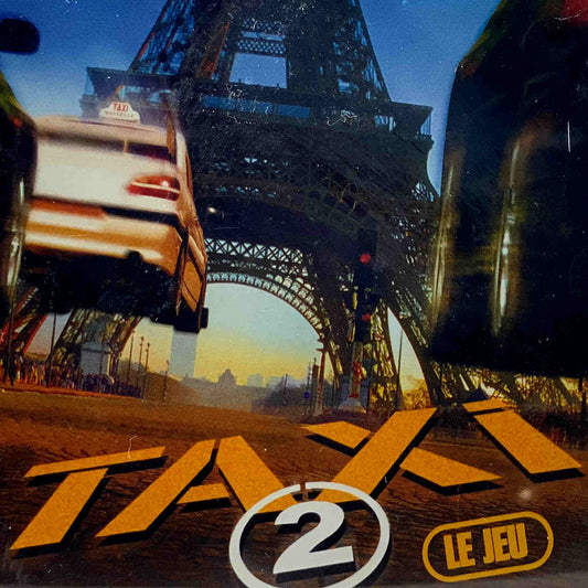 Sega Dreamcast Videospiel Taxi 2 Hülle mit Anleitung und Disc
