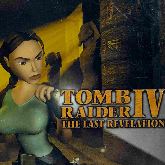 Sega Dreamcast Videospiel Tomb Raider 4 Hülle mit Anleitung und Disc