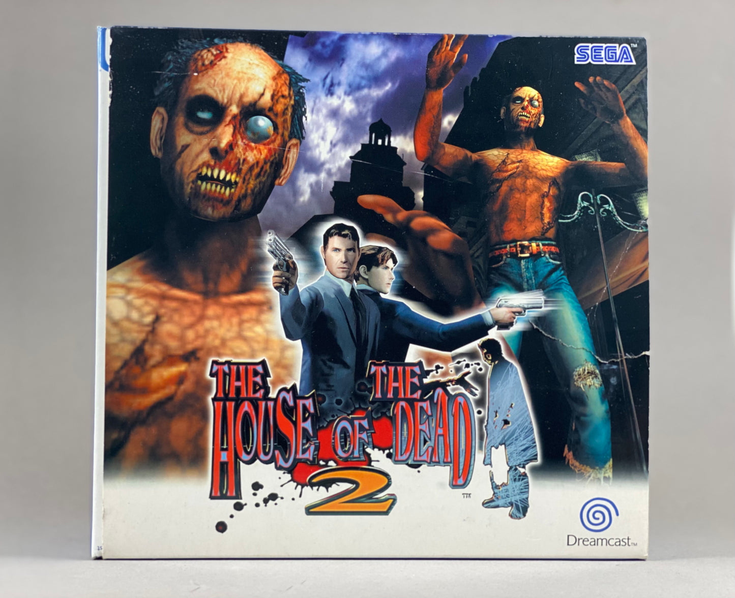 Sega Dreamcast The House of the Dead Big Box OVP von vorne