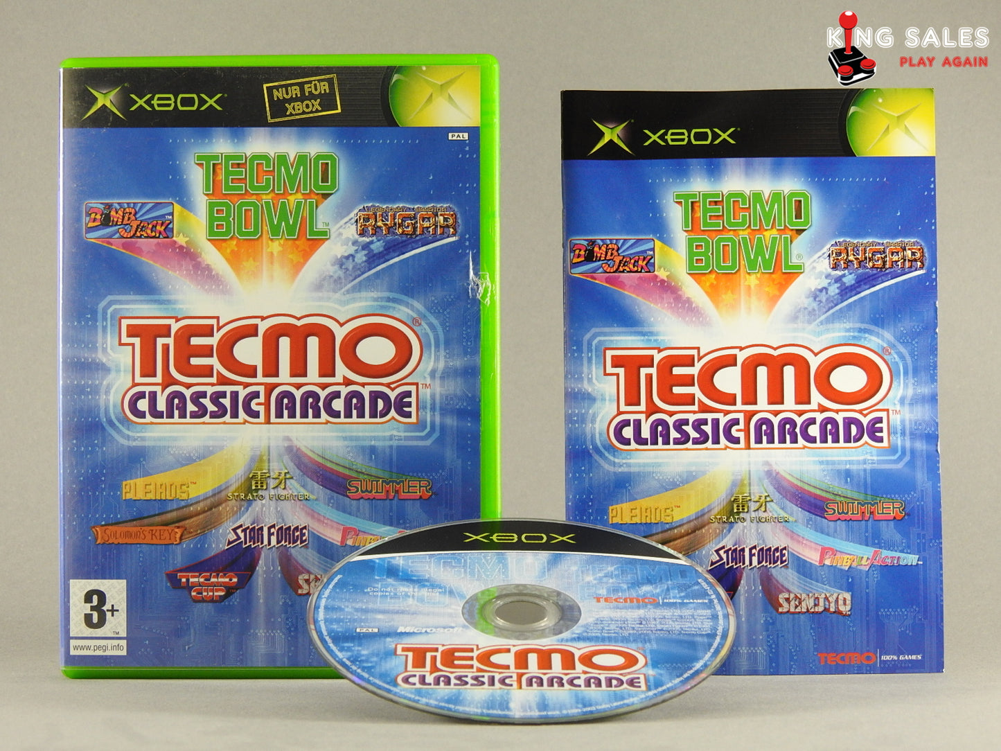 Xbox Videospiel Tecmo Classic Arcade
Hülle mit Anleitung und Disc