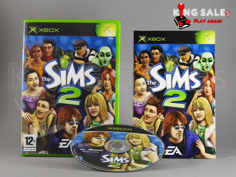 Xbox Videospiel The Sims 2
Hülle mit Anleitung und DIsc