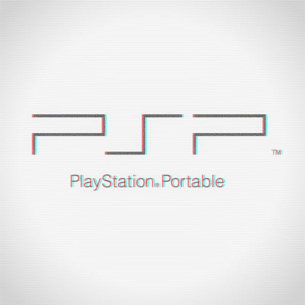 PlayStation Portable Logo für die PlayStation Portable Kollektion