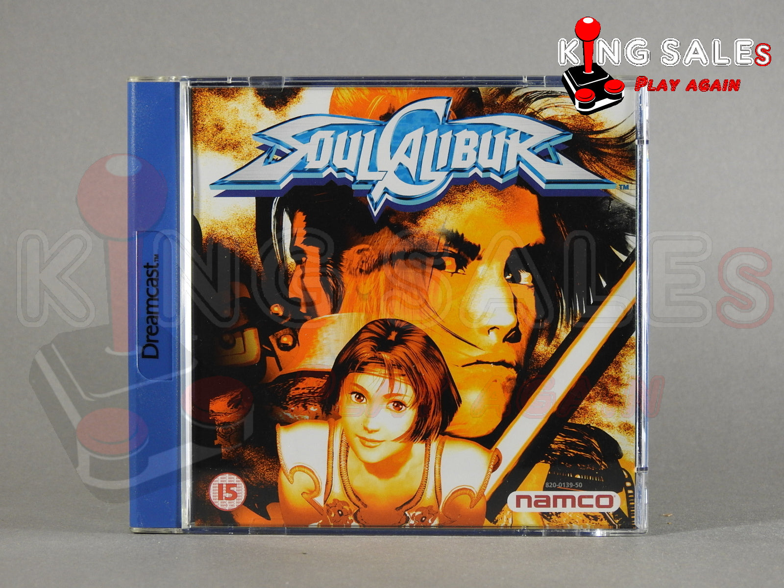 Sega Dreamcast Videospiel Soul Calibur von vorne