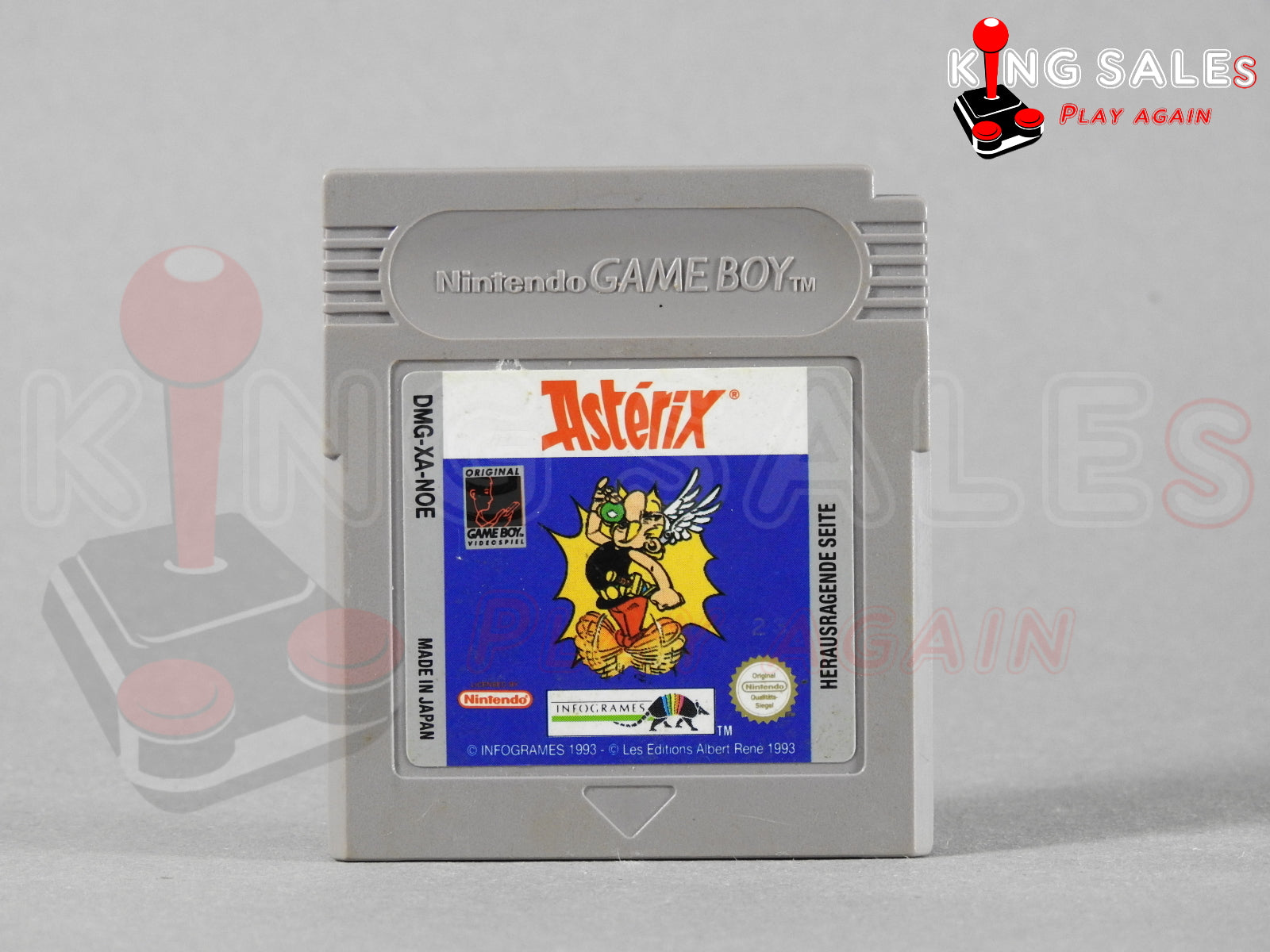 Asterix GameBoy Videospiel Modul von vorne