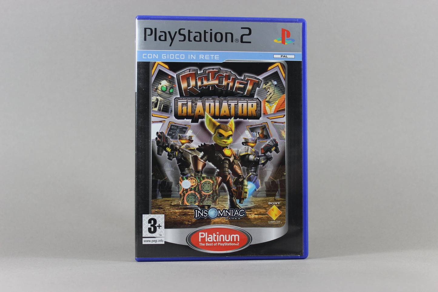 PlayStation 2 Videospiel Ratchet & Clank Gladiator Platinum