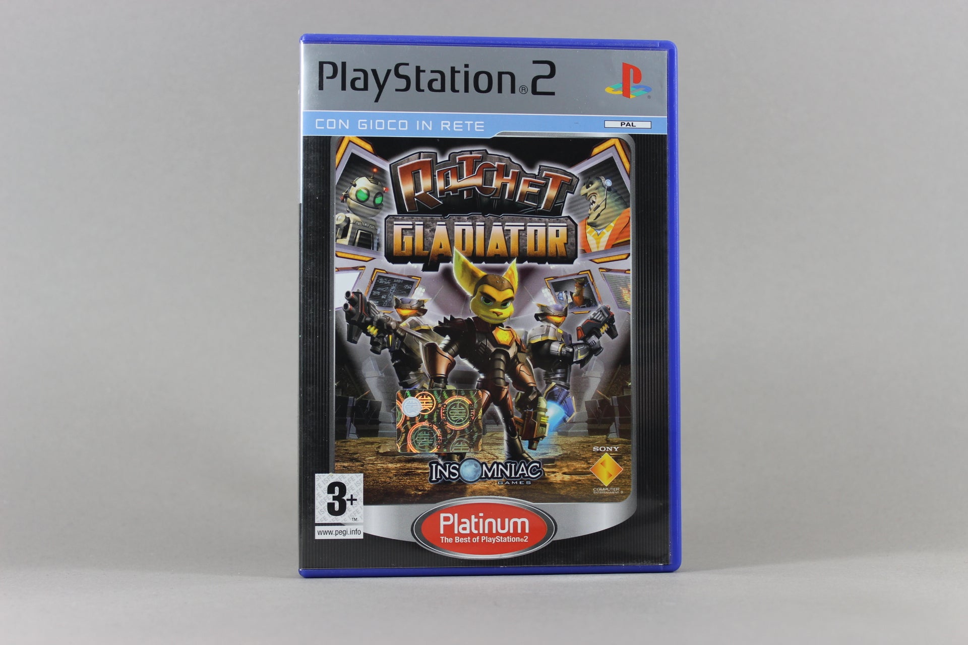 PlayStation 2 Videospiel Ratchet & Clank Gladiator Platinum