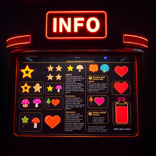 Neon beleuchteter Infostand als Symbolbild für Kontaktangaben