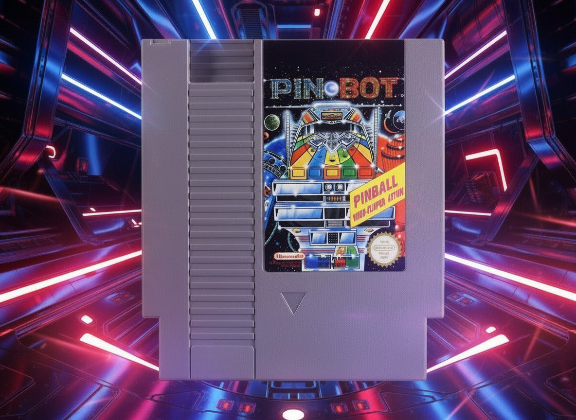 Nintendo NES Spiel Pin Bot Modul von vorne