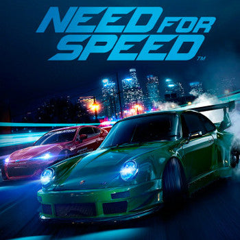 Xbox One Videospiel Need for Speed Cover von vorne