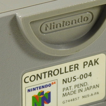 Controller Pak Zubehr für den Nintendo 64