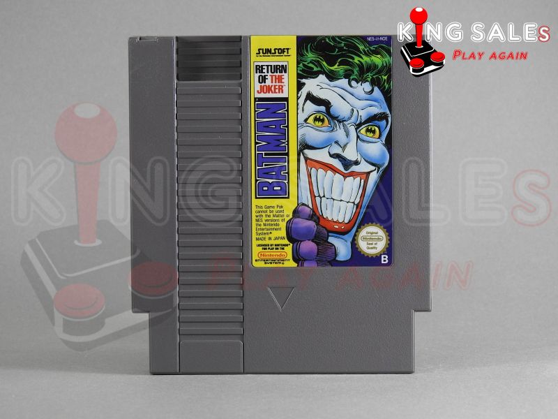Nintendo NES Videospiel Batman Return of the Joker Modul