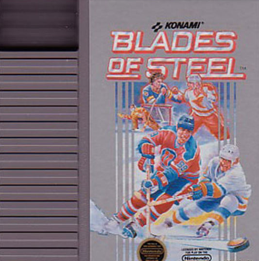 Nintendo NES Videospiel Blades of Steel Modul